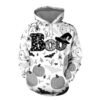 Boo Pumpkin Halloween Lung Cancer Awareness 3D Shirt