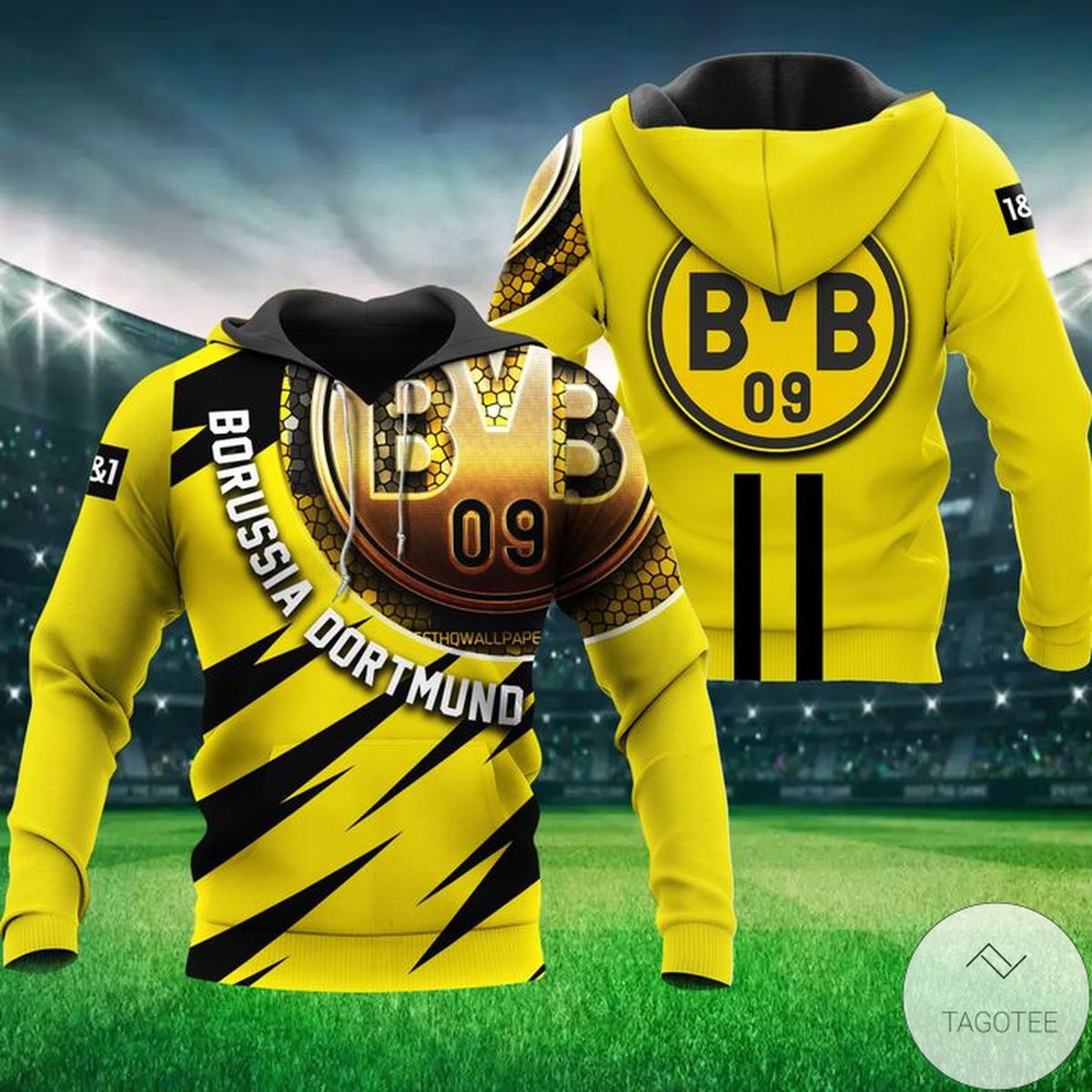 Borussia Dortmund Bvb 09 Hoodie Borussia Dortmund Bvb 09 Hoodie