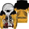 Boston Bruins A Nightmare On Elm Street Halloween 3D All Over Print Hoodie