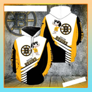 Boston Bruins Snoopy 3D Hoodie
