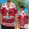 Boston Red Sox Minnie Mouse Hawaiian Shirt