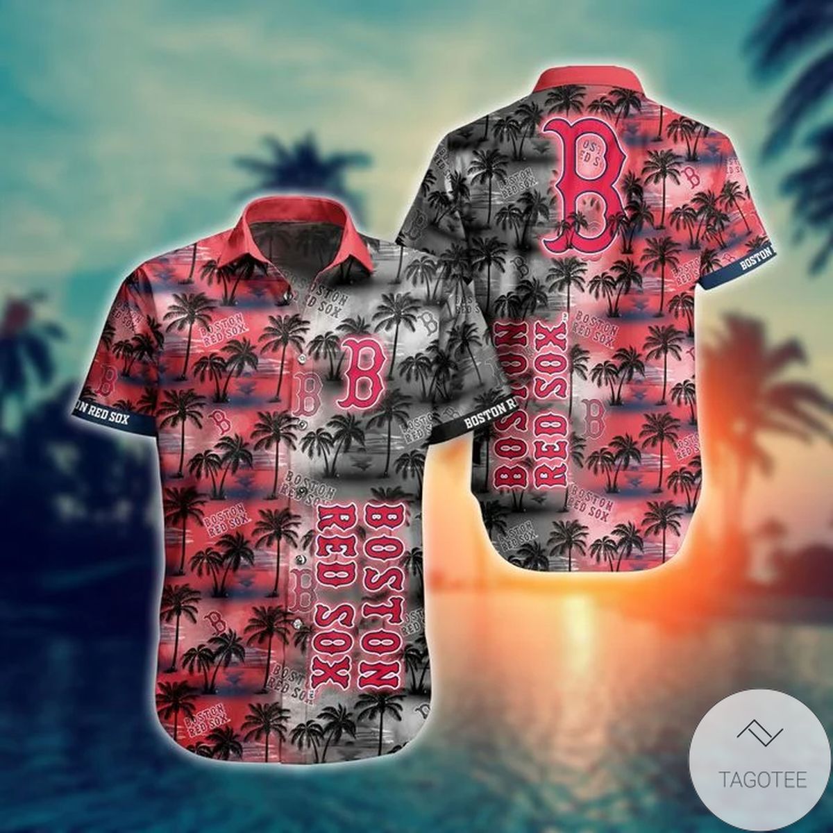 Boston Red Sox Mlb Hawaiian Shirt Boston Red Sox Mlb Hawaiian Shirt