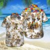 Boxer Autism Hawaiian Shirt Summer Button Up