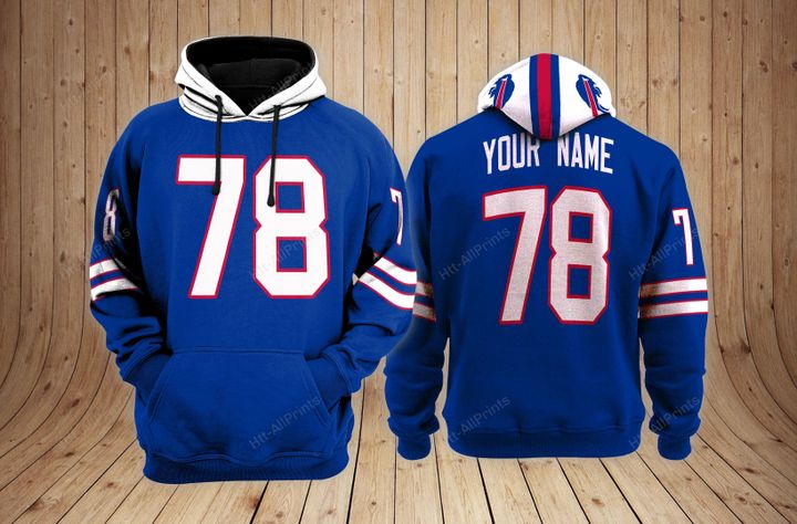 Buffalo Bills Custom Name Hoodie Buffalo Bills Custom Name Hoodie