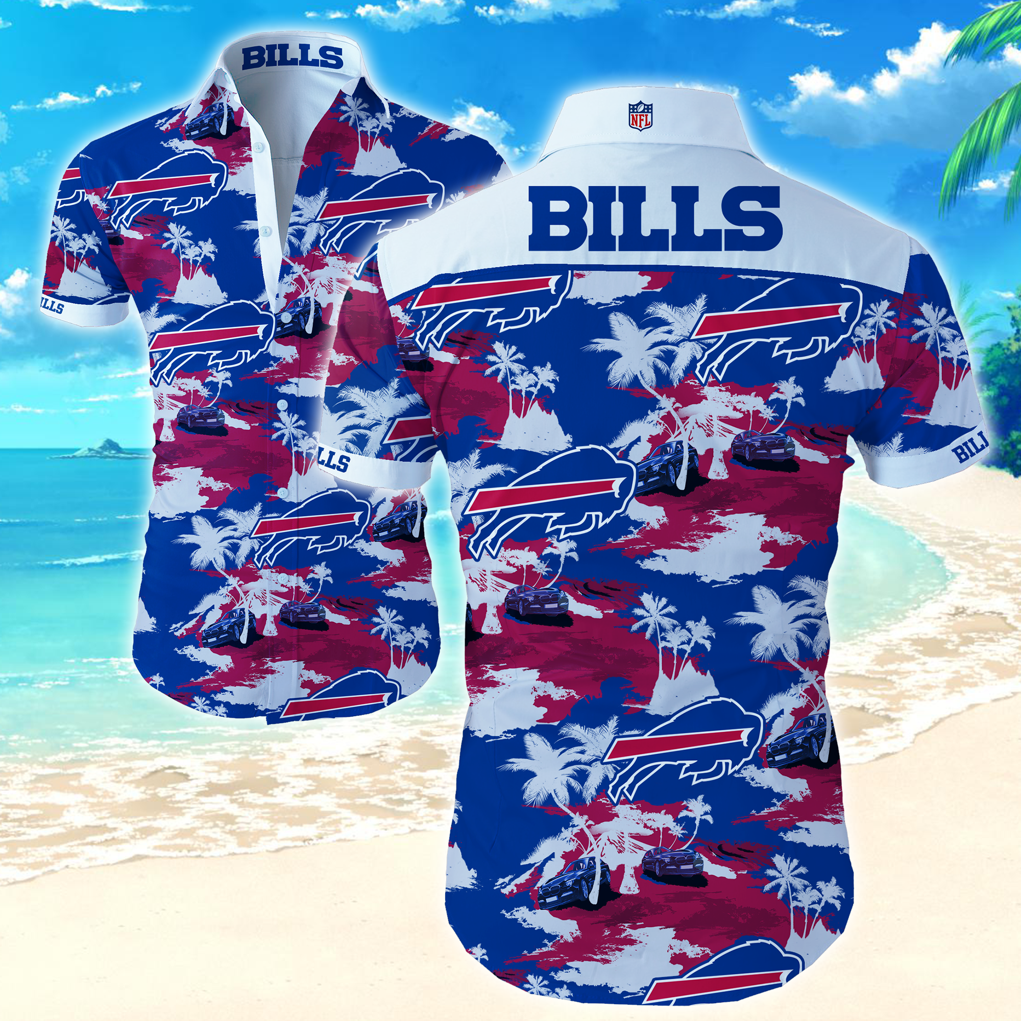 Buffalo Bills Hawaiian Shirt Summer Button Up Buffalo Bills Hawaiian Shirt Summer Button Up