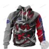 Buffalo Bills Skull Jersey 3D Hoodie