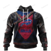 Buffalo Bills Warrior 3D Shirt