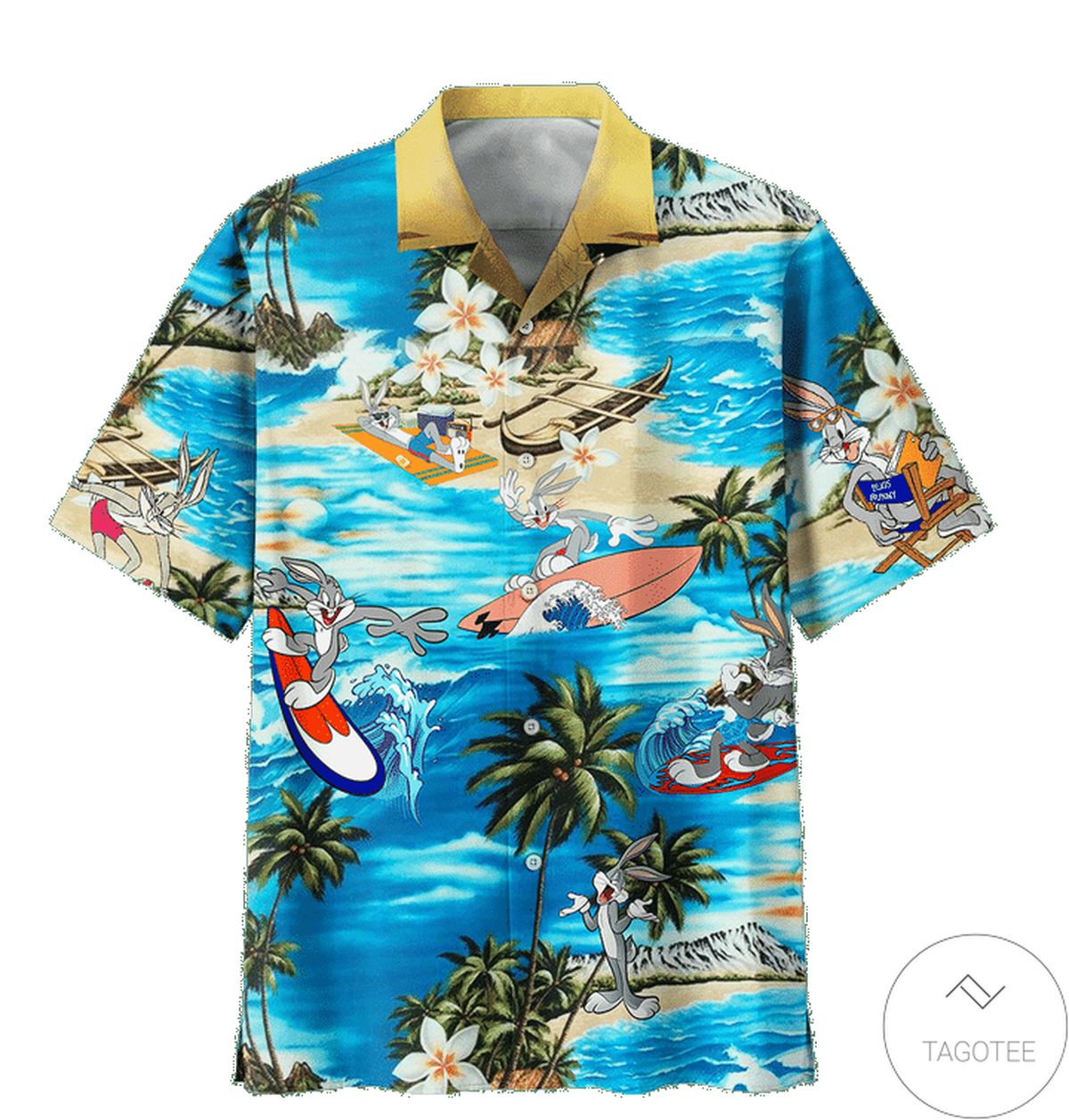 Bugs Bunny Summer Vacation Hawaiian Shirt Bugs Bunny Summer Vacation Hawaiian Shirt