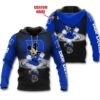 Buke Blue Devils Mickey Custom Name Shirt