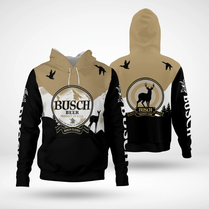 Busch Beer Trophy Cans Hoodie Busch Beer Trophy Cans Hoodie