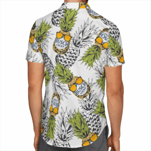 Busch Light Pineapple Hawaiian Shirt