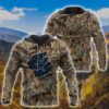 Camo Hunting Dallas Cowboy 3D All Over Print Hoodie