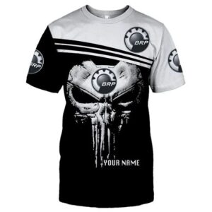 Can-Am Skull Punisher Custom Personalized 3D Shirt