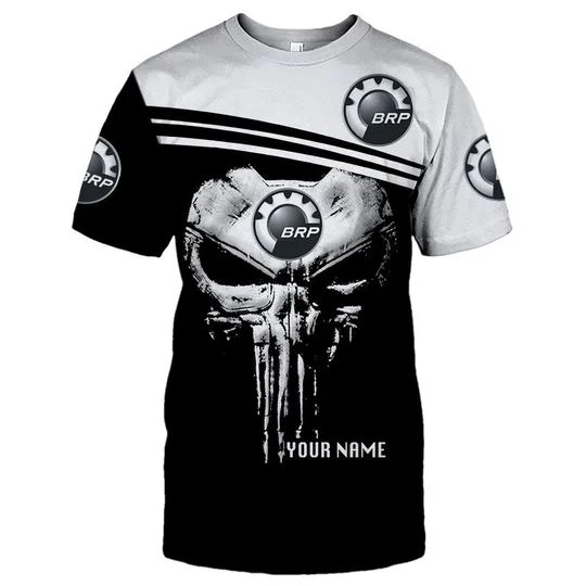 Can-Am Skull Punisher Custom Personalized 3D Shirt Can-Am Skull Punisher Custom Personalized 3D Shirt