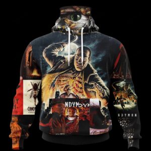 Candyman Halloween Horror 3D Hoodie Mask