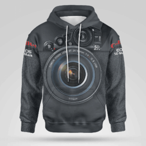 Canon Beautiful Camera 3D All Over Printed 3D Hoodie
