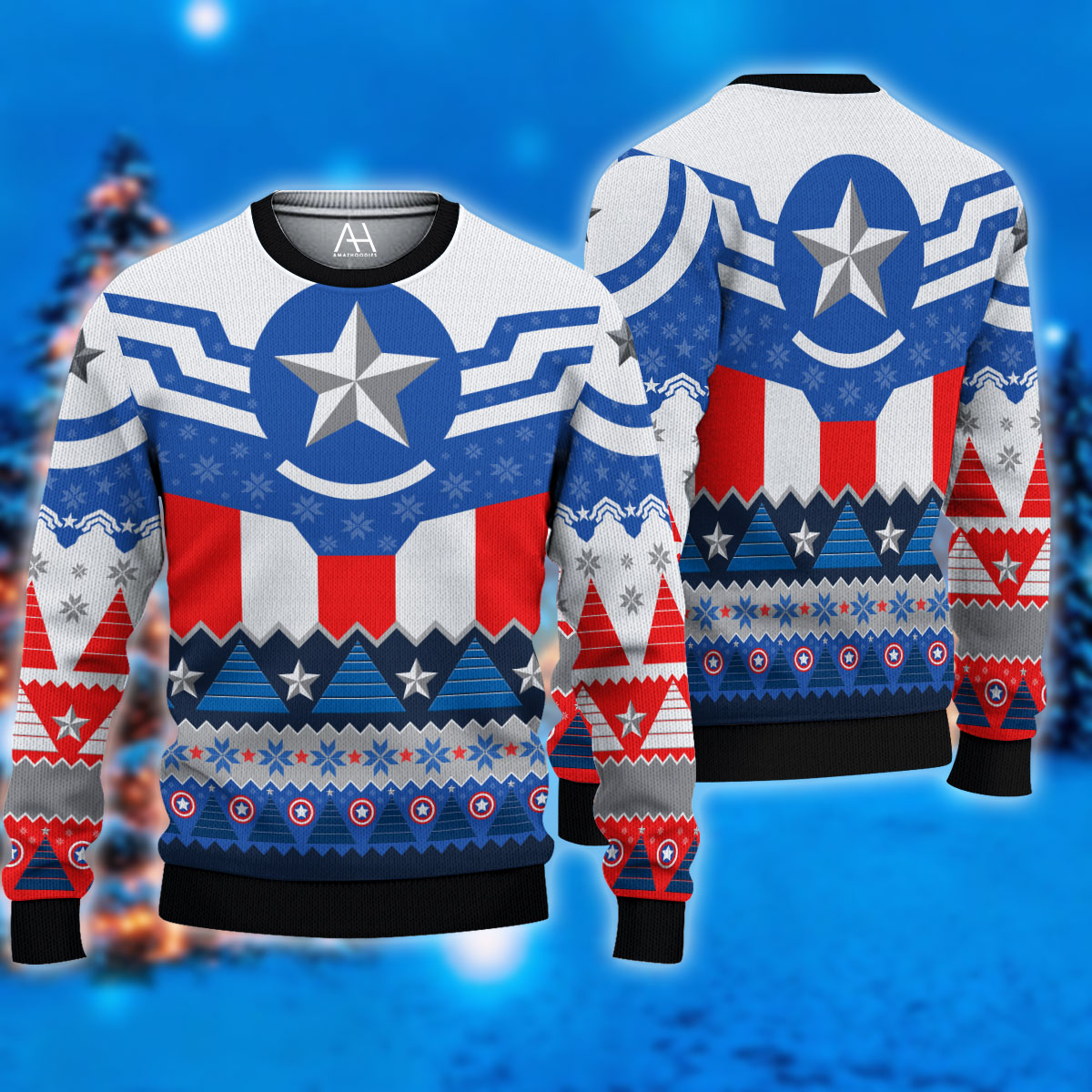 Captain America 3D Shirt Captain America 3D Shirt
