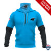 Carolina Panthers Ver 01 Personalized 3D Mask Hoodie