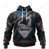 Carolina Panthers Warrior 3D Shirt