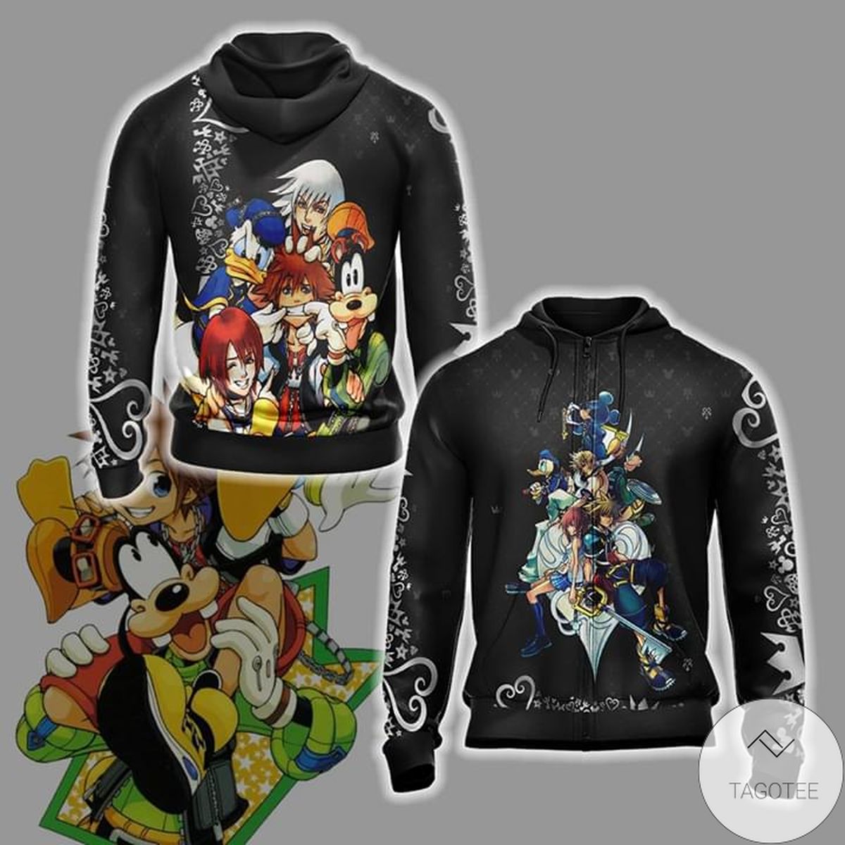 Cartoon Characters Hoodie Cartoon Characters Hoodie