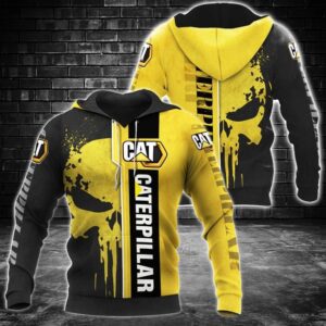 Case Ih Punisher Skull Custom Name 3D Over Print Hoodie