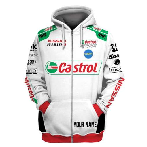 Castrol Nissan Racing Team 3D Hoodie Castrol Nissan Racing Team 3D Hoodie