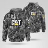 Caterpillar Cat Horror Killer 3D Hoodie