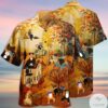 Cats Happy In The Fall Hawaiian Shirt