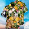 Cats Lovely And Flowers Garden Hawaiian Shirt