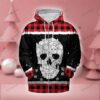 Cats Red Christmas Snow 3D Hoodie