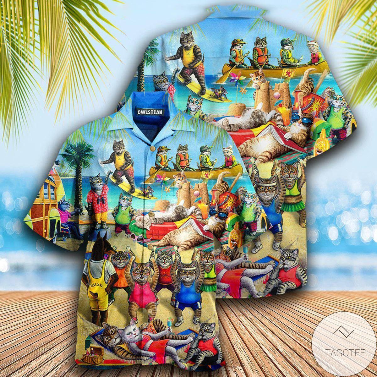 Cats Sky Above Sand Hawaiian Shirt Cats Sky Above Sand Hawaiian Shirt