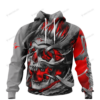 Charger Rt Muscle Car Skull Personalized Custom 3D Hoodie