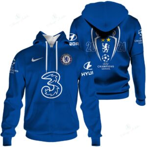 Chelsea Champions 2021 3D Hoodie And Shirt
