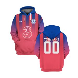 Chelsea Custom Name And Number 3D Hoodie