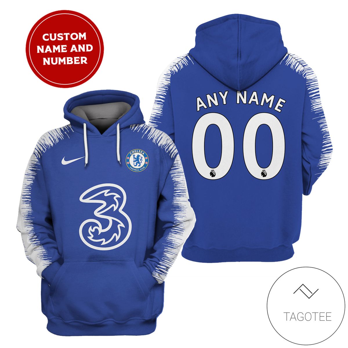 Chelsea Football Club Blue Hoodie Chelsea Football Club Blue Hoodie