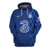Chelsea Football Club Champions 21 Europa Hoodie