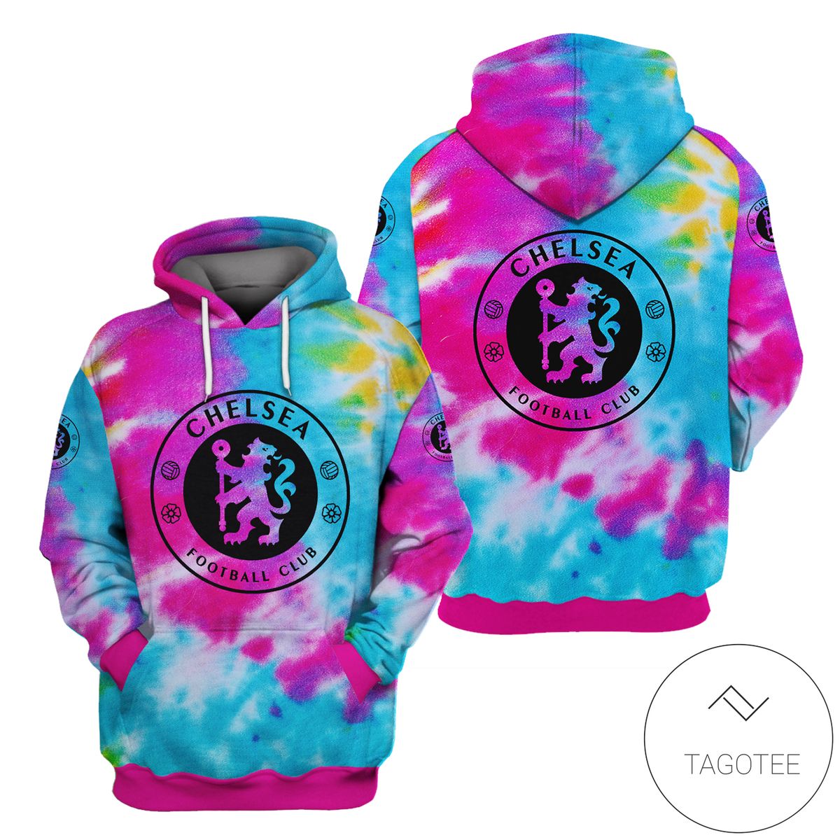 Chelsea Football Club Colorful Hoodie Chelsea Football Club Colorful Hoodie