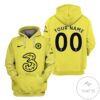 Chelsea Football Club Yellow Hoodie- Tagotee