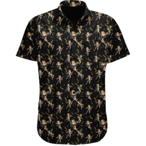 Cherub Button-Up Hawaiian Shirt