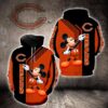 Chicago Bears Mickey Mouse 3D Hoodie