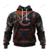 Chicago Bears Warrior 3D Shirt