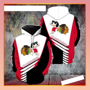Chicago Blackhawks Snoopy 3D Hoodie