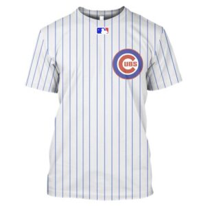Chicago Cubs Custom Personalized 3D Shirt