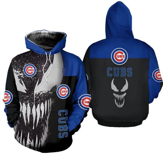 Chicago Cubs Venom Limited Edition Hoodie Chicago Cubs Venom Limited Edition Hoodie