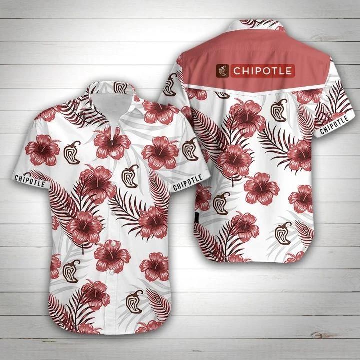 Chipotle Hawaiian Shirt Summer Button Up Chipotle Hawaiian Shirt Summer Button Up
