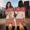 Christmas Aloha Hawaii Mele Kalikimaka Santa Hoodie