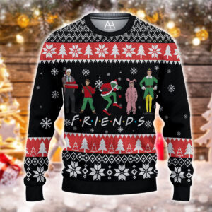 Christmas Friends Tv Series 3D Shirt