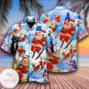 Christmas Skiing Santa Claus Edition Hawaiian Shirt- Tagotee