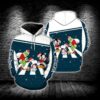 Christmas Snoopy Grinch Mickey 3D Hoodie