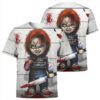 Chucky Horror Doll 3D Shirt And Hoodie